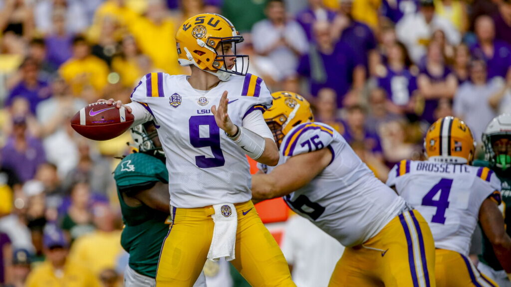 Joe Burrow has no thoughts about the LSU, Jayden Daniels number fracas