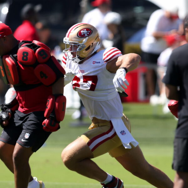 Kyle Shanahan says Nick Bosa is “making a lot of progress” in rehab