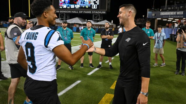 Dave Canales: Bryce Young is our franchise QB right now, contract is up to front office