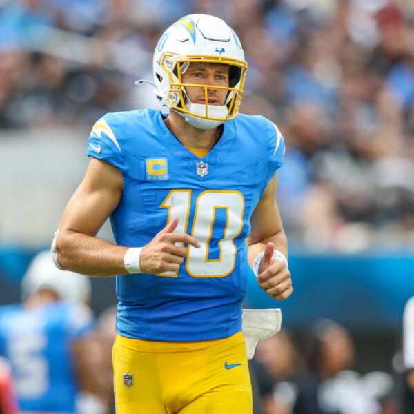 Justin Herbert could pass to his brother as Chargers elevate tight end Patrick Herbert
