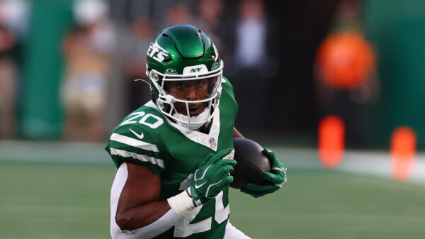 Breece Hall set to practice this week, “trending towards playing” against Titans