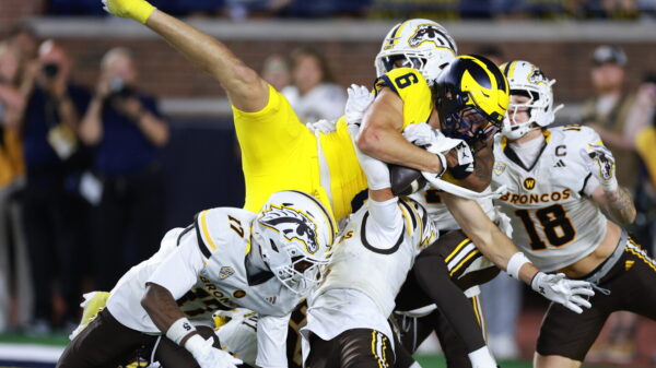 Michigan avoids disaster via all-time controversial call