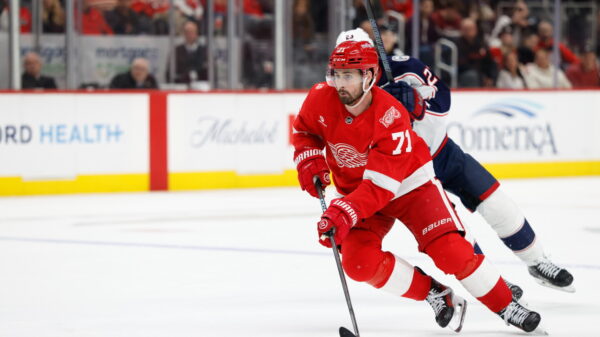 Red Wings say Dylan Larkin won’t skate with team at start of camp due to off-ice training injury
