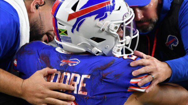 Bills WR DJ Moore (shoulder) was limited; WR Keon Coleman (ankle) did not practice