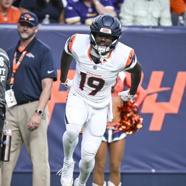 Marvin Mims bruised his foot, Broncos think he’ll be fine