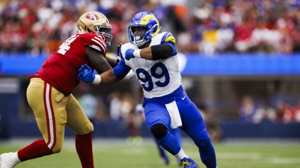 John Lynch: Aaron Donald makes the Rams better, but we’re pretty good, too