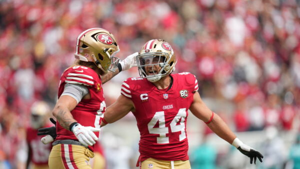 Kyle Juszczyk fined for offensive demonstration for “imitation of chugging a beer”