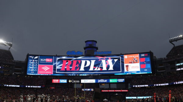 NFL will no longer allow Patriots to use video board to confuse opposing kickers