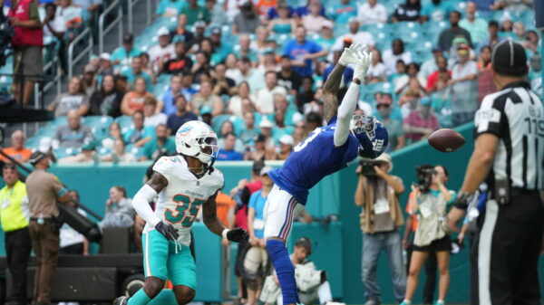 Odell Beckham Jr. missed chance to make a touchdown catch