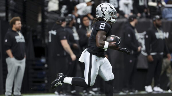 Ashton Jeanty listed as full participant for Raiders