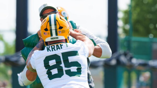 Tucker Kraft: Hits in joint practice a chance to “wake up” for regular season