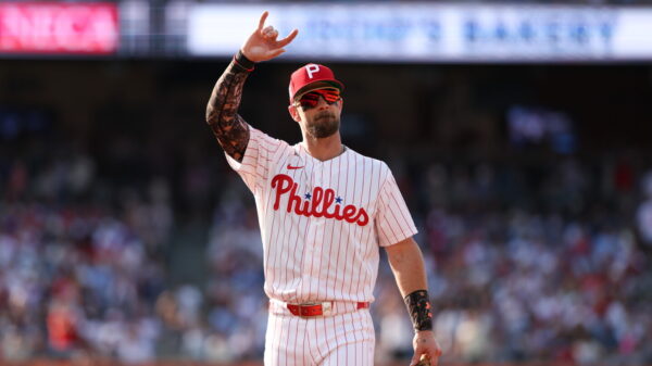 MLB Lineup Report: Taylor Ward’s new role, Bryce Harper shifts to right field