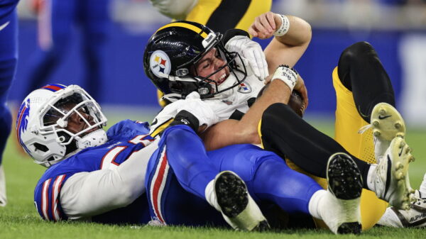 Steelers QB Will Howard being evaluated for a head injury