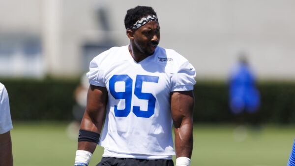 Myles Garrett out of practice with lower body soreness, but Sean McVay says Rams aren’t worried
