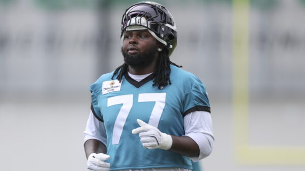 Liam Coen “pleased” with Anton Harrison’s consistency at left tackle