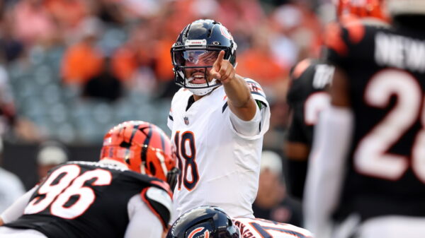 Caleb Williams is one game from tying the franchise record for multiple TD passes